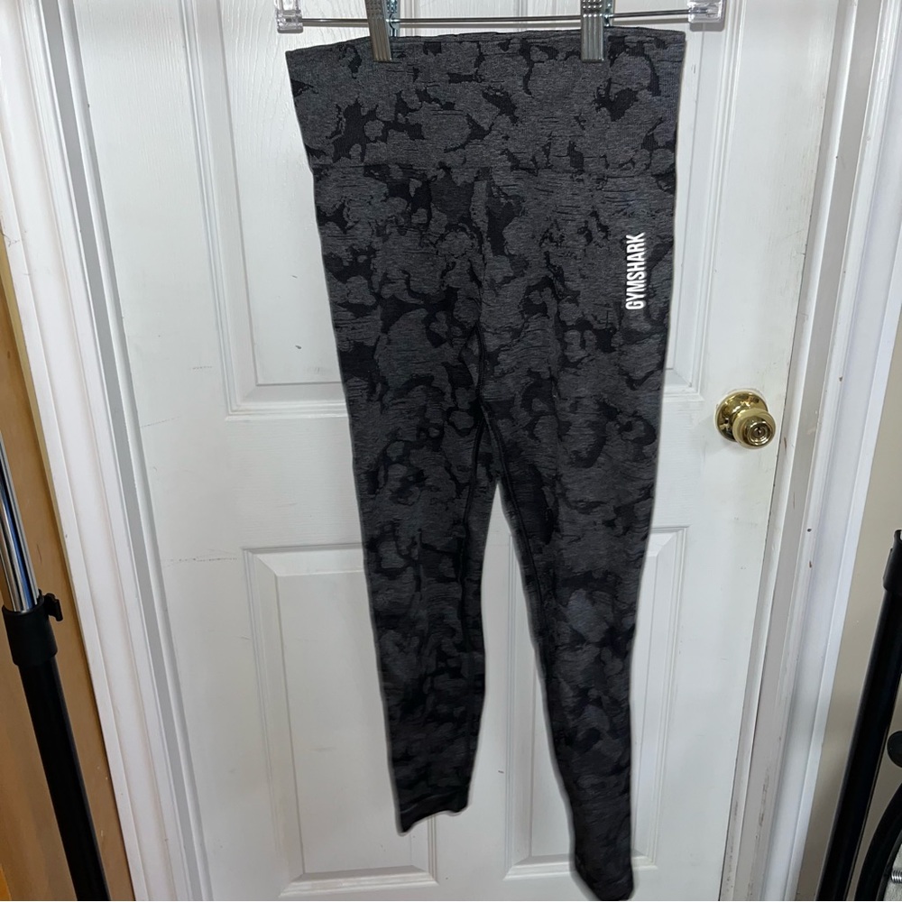 Gymshark Patterned Adapt Seamless Gray Leggings